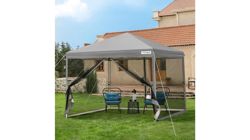 easy pop up canopy tent