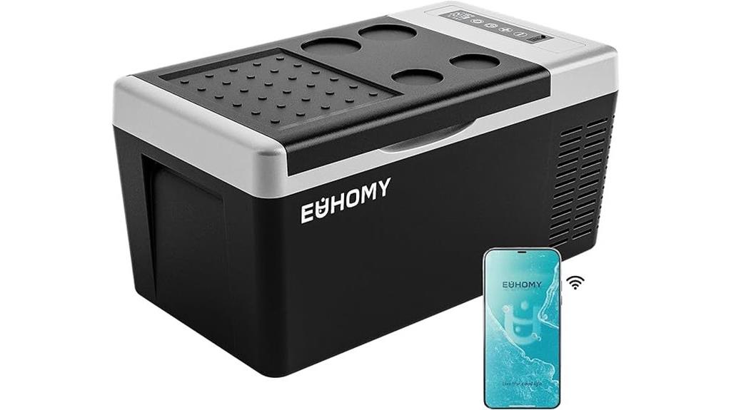 electric cooler with app