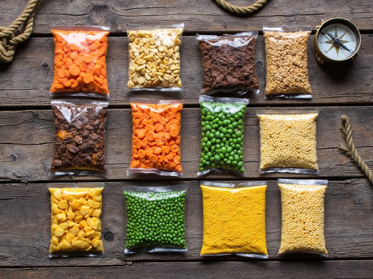 emergency prep freeze dried foods