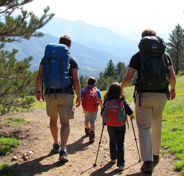 family hiking distance guidelines
