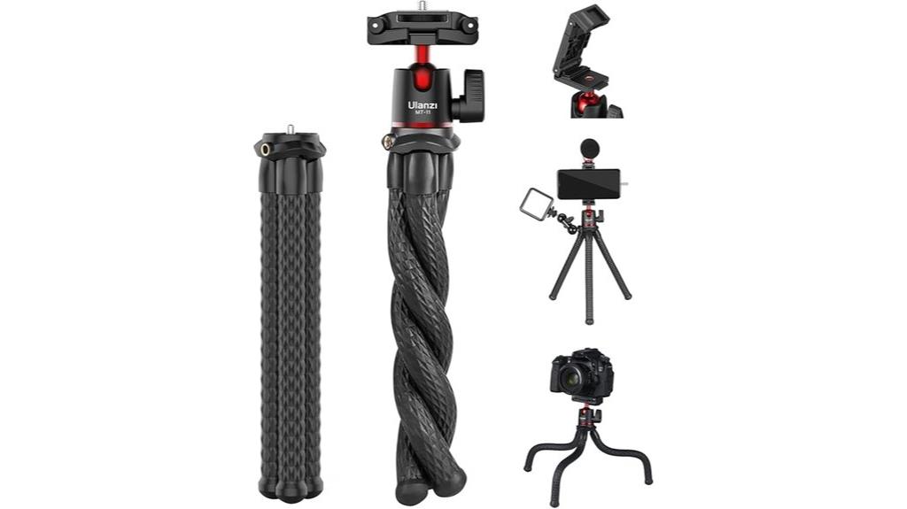 flexible mini tripod stand