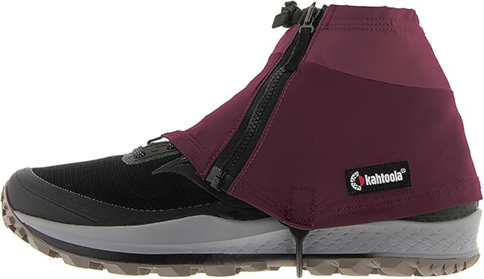 gaiters for outdoor activities