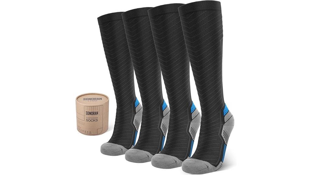 graduated compression socks unisex