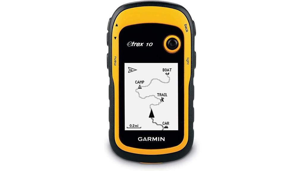 handheld gps navigator device