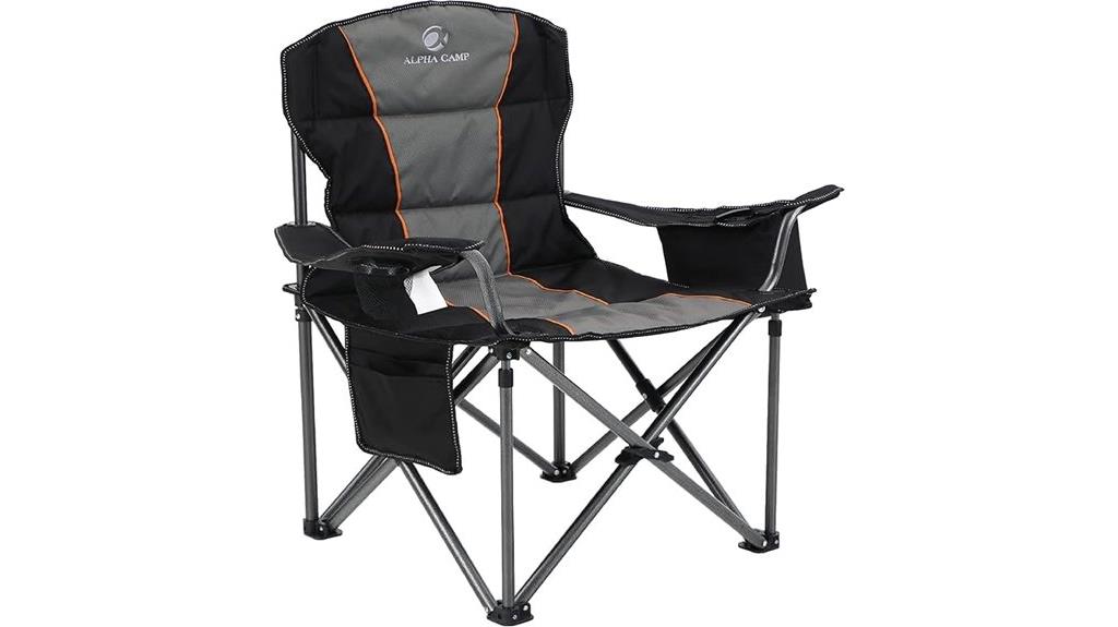 heavy duty camping chair