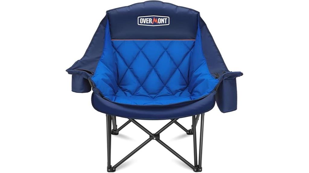 heavy duty camping chair support