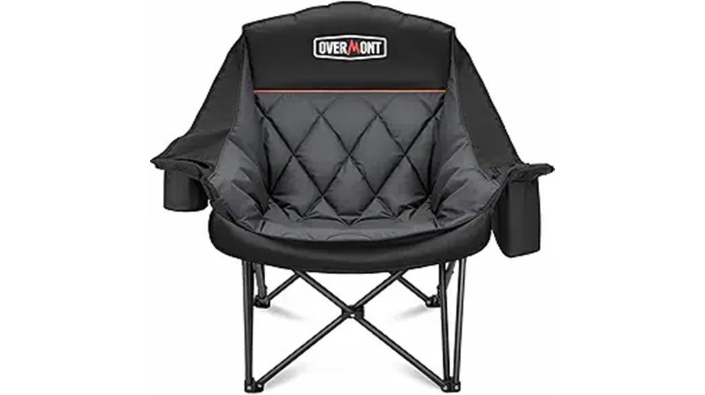 heavy duty oversized camping chair