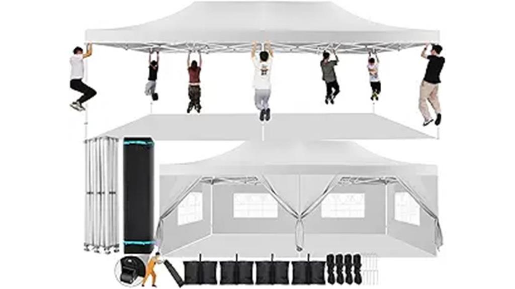 heavy duty pop up shelter