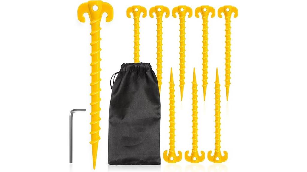 heavy duty tent stakes