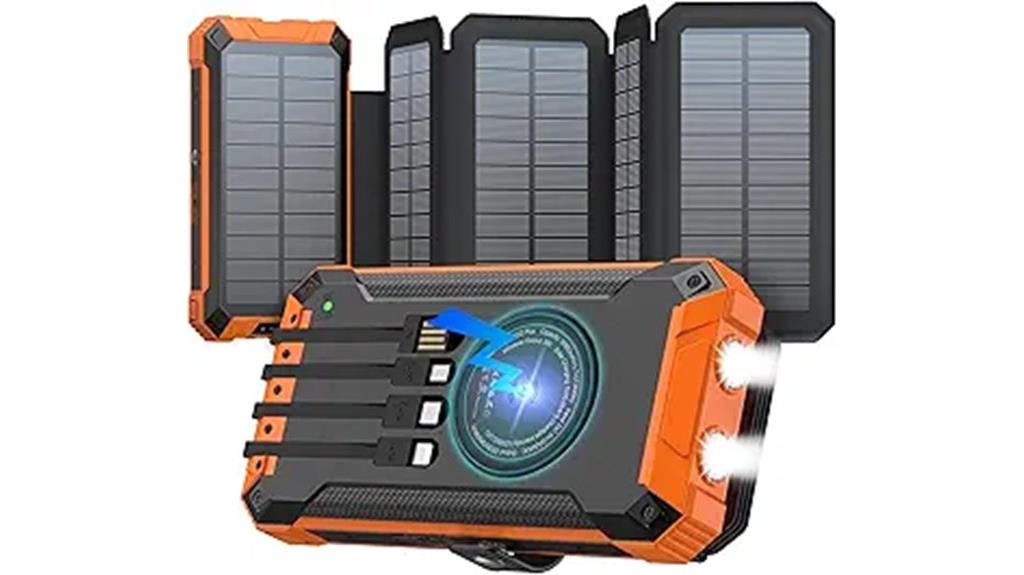 high capacity solar charger