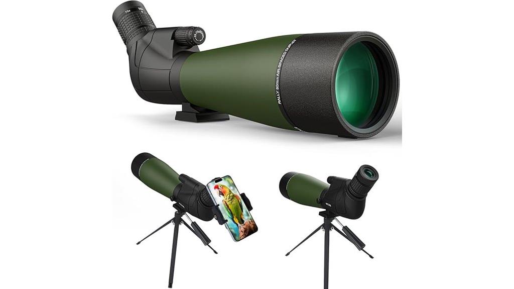 high definition spotting scope