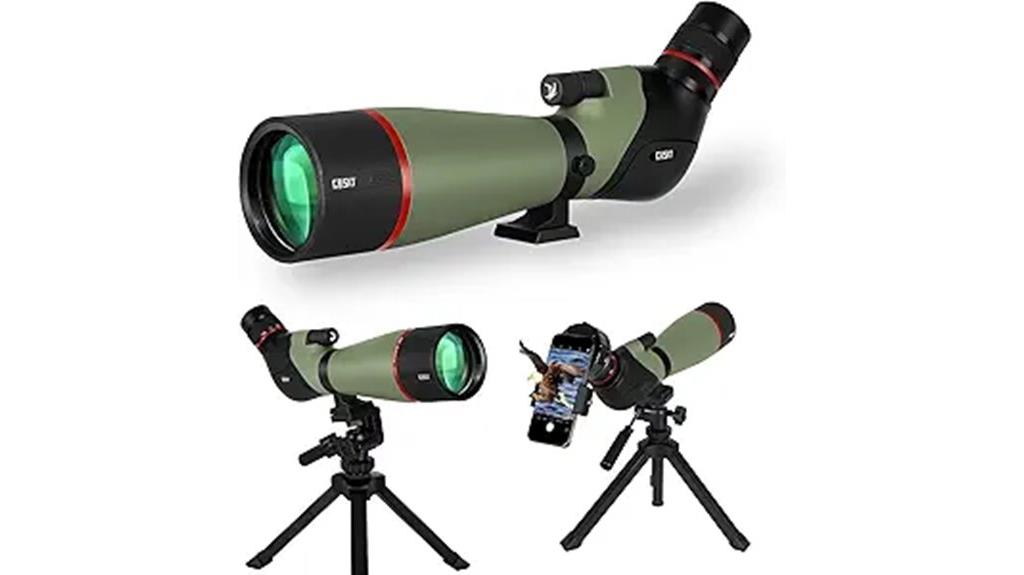 high definition spotting scope