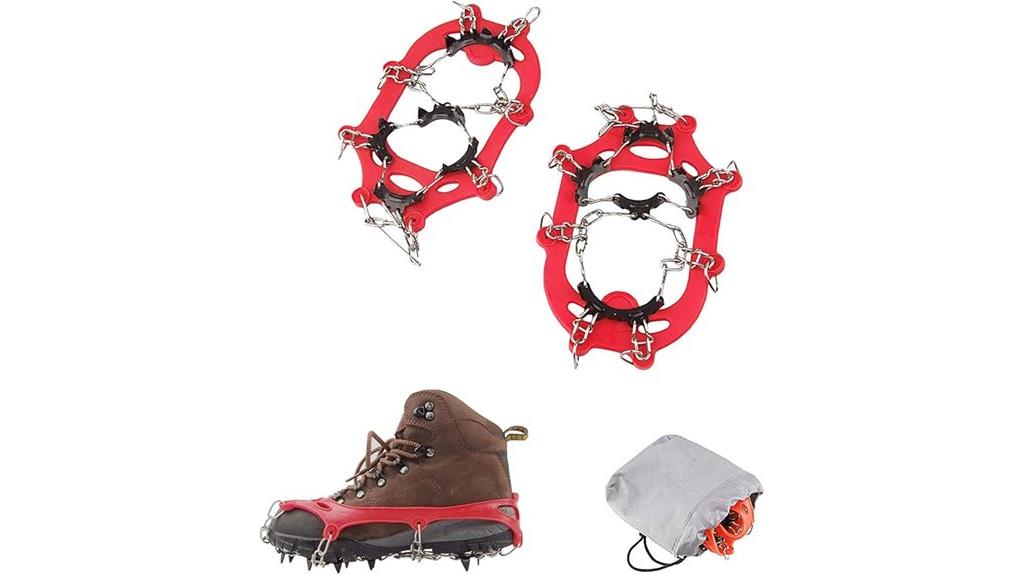 hiking boot ice cleats