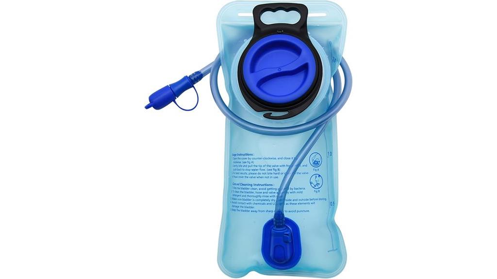 hydration bladder for outdoor activities