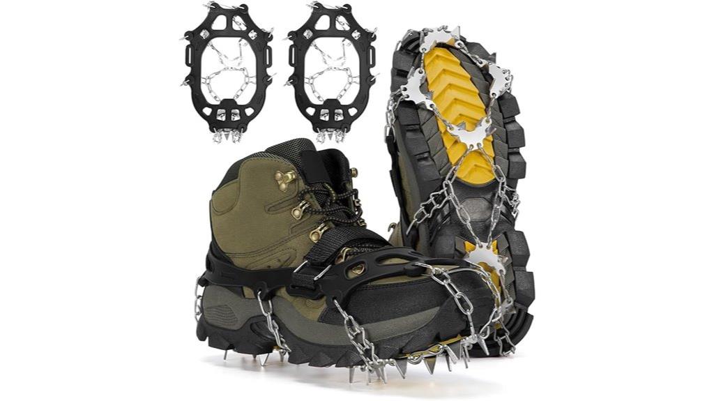 ice cleats with spikes