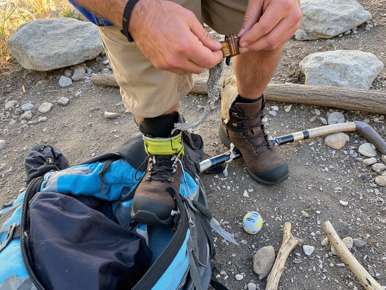 improvised repairs for adventure