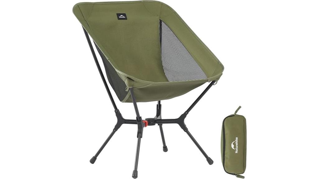 instant setup sturdy chair