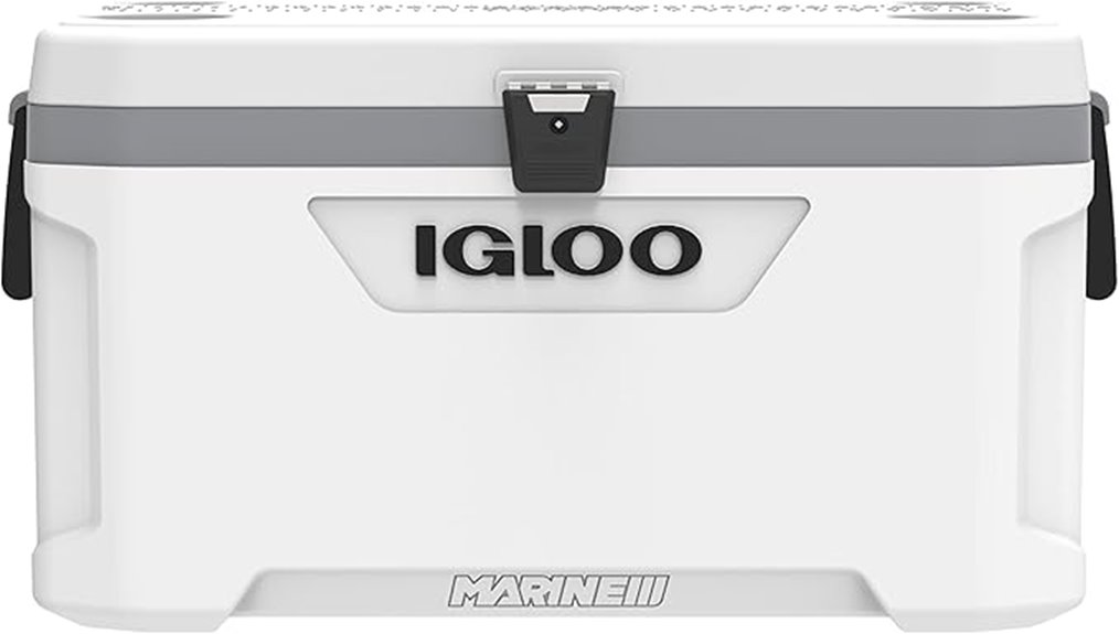 insulated portable hard cooler