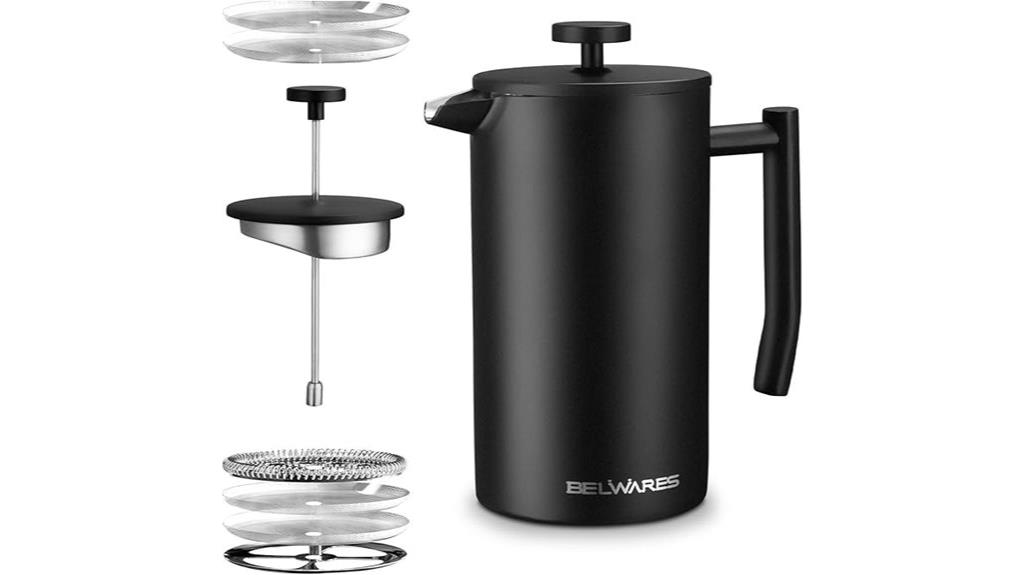 insulated stainless steel coffee maker