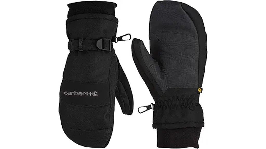 insulated waterproof winter mittens
