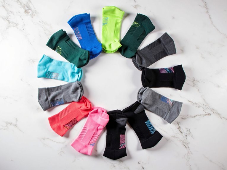 knee high running socks