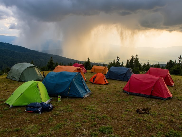 large group waterproof tents