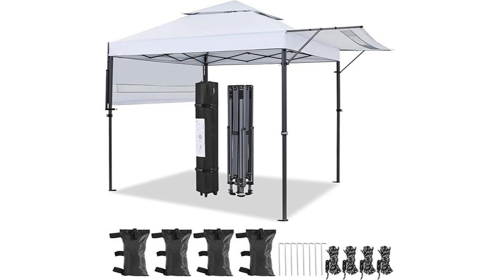large portable outdoor shelter