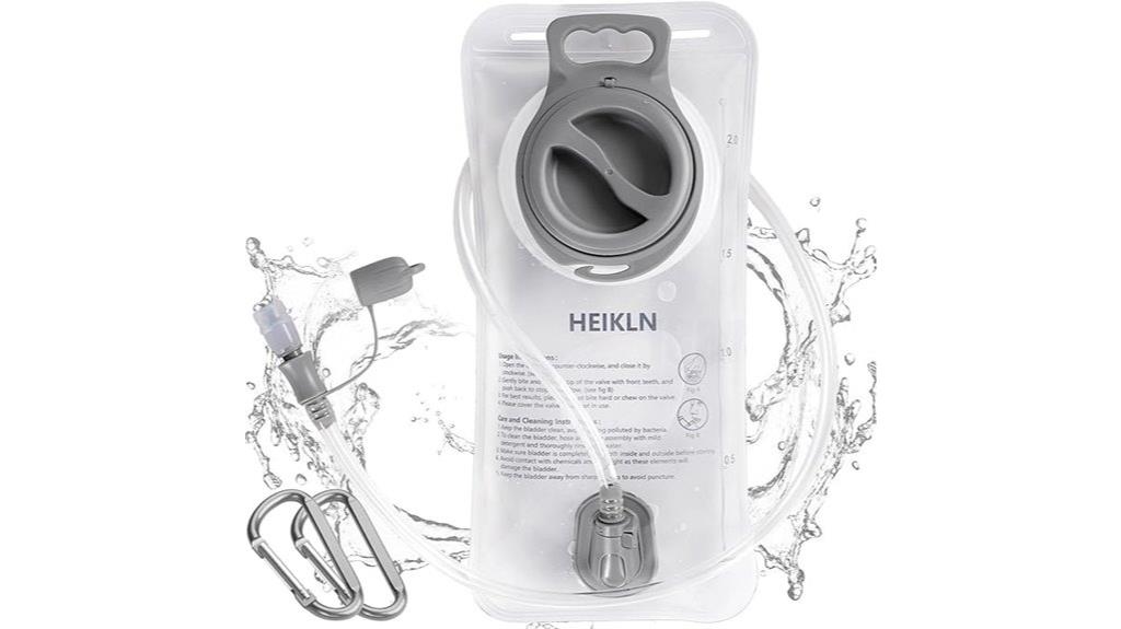 leak proof hydration bladder