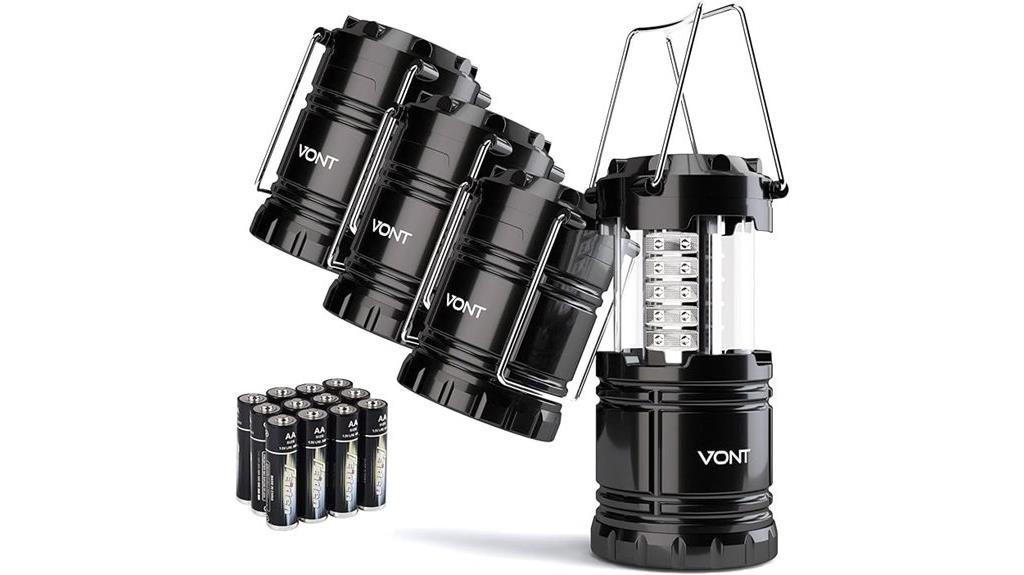 led camping lantern pack