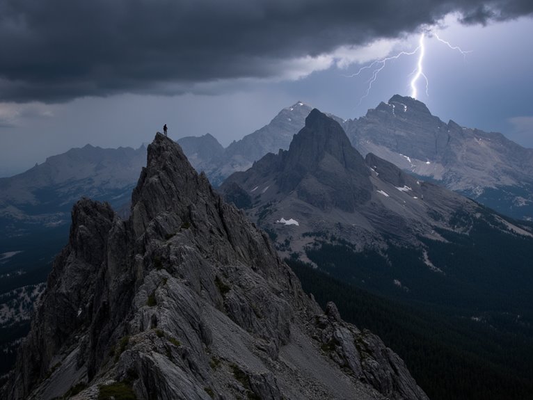 lightning risk above treeline