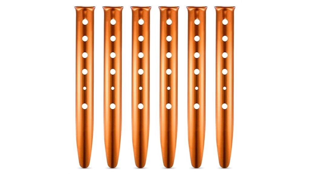 lightweight aluminum beach stakes