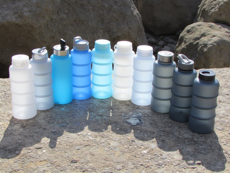 lightweight and packable bottles