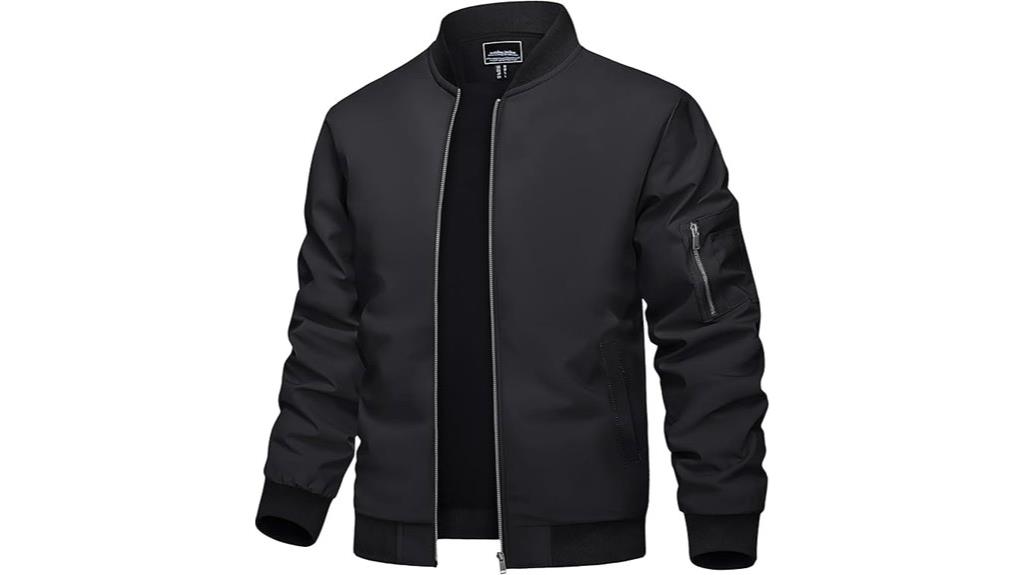 lightweight casual windbreaker jacket
