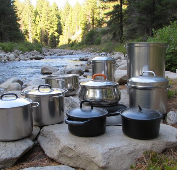 lightweight durable camping cookware