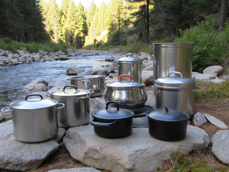 lightweight durable camping cookware