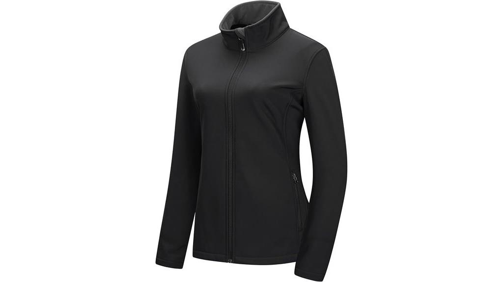 lightweight fleece lined windbreaker
