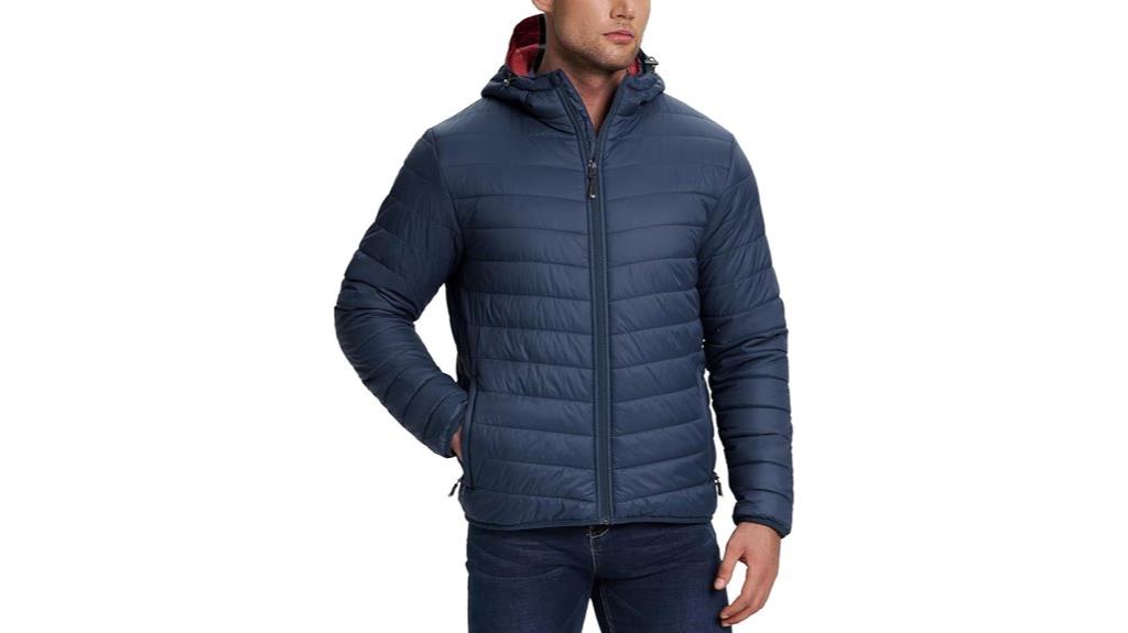 lightweight insulated winter jacket