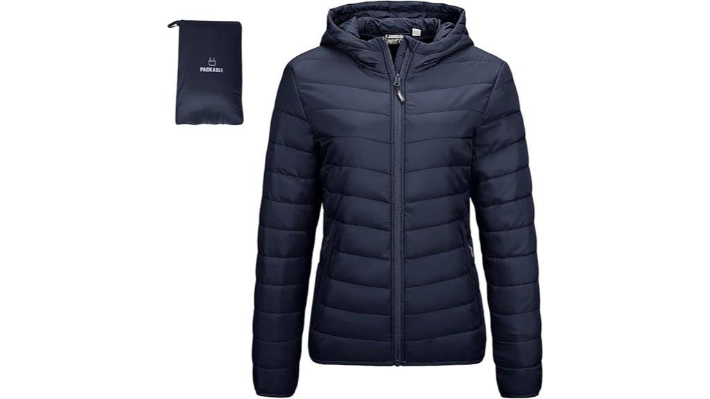 lightweight packable puffer jacket