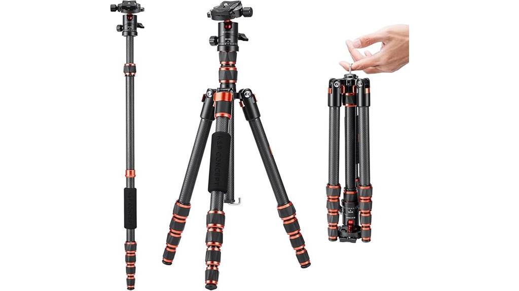 lightweight professional camera tripod