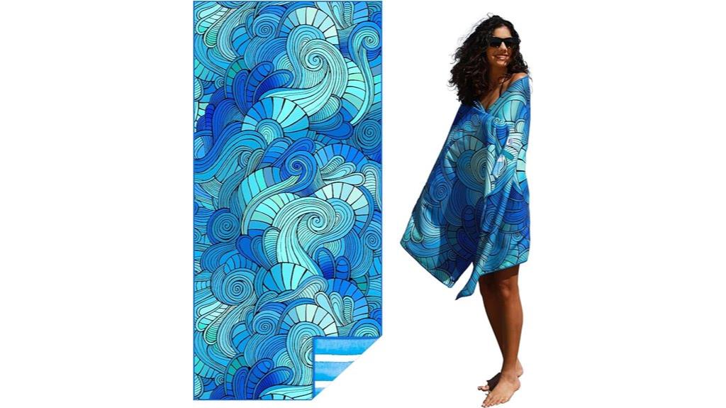 lightweight quick dry beach towel