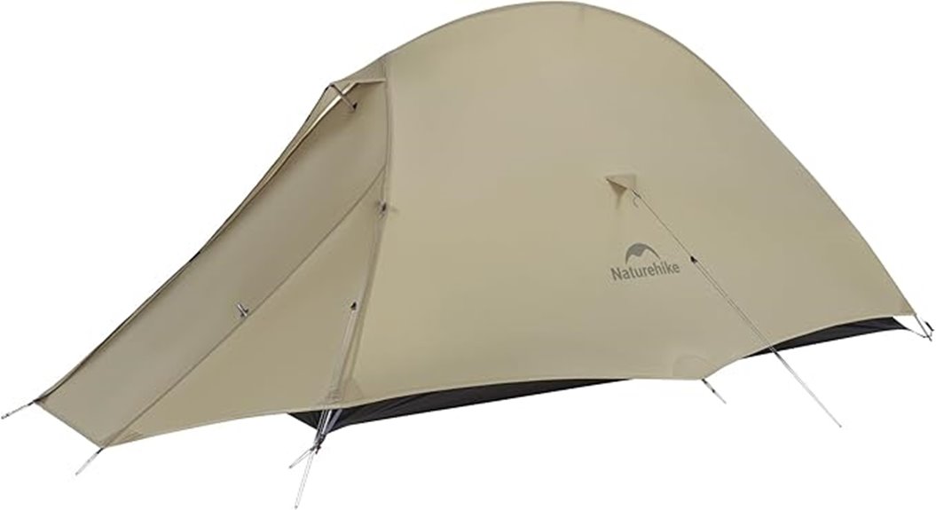 lightweight solo backpacking tent