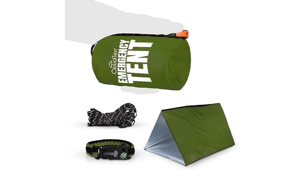 lightweight survival tent duo
