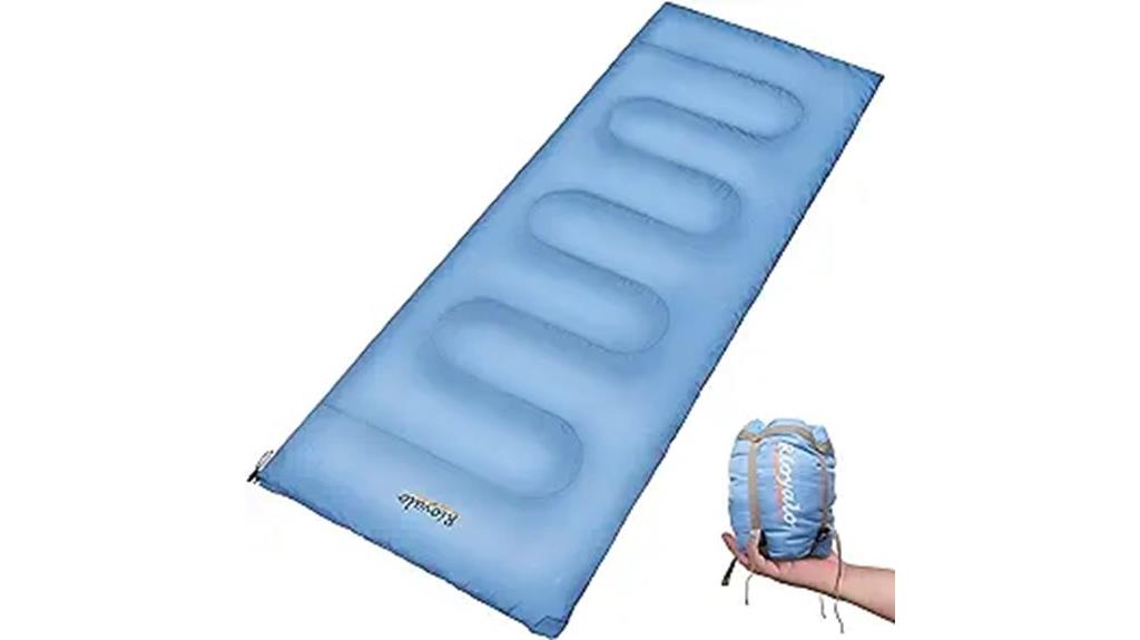 lightweight three season sleeping bag