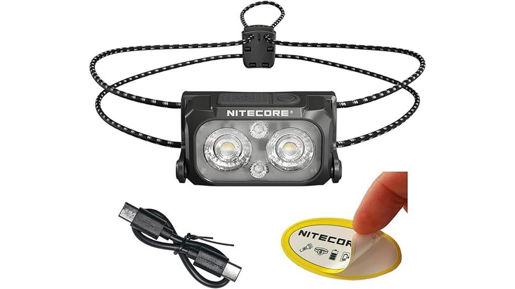 lightweight usb c headlamp