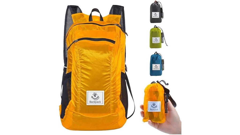 lightweight waterproof hiking backpack