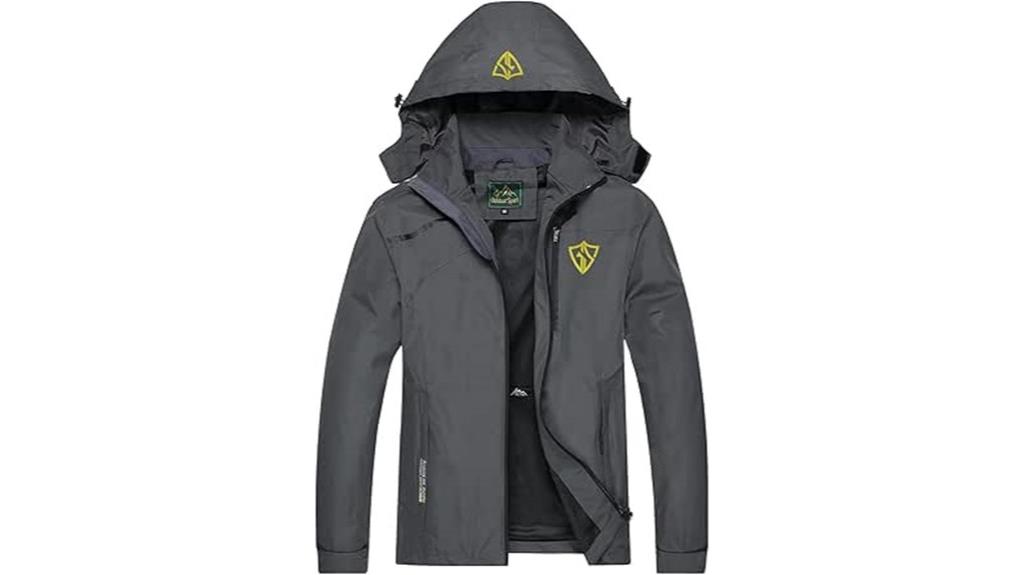 lightweight waterproof mountain jacket