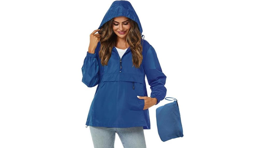 lightweight waterproof rain jacket
