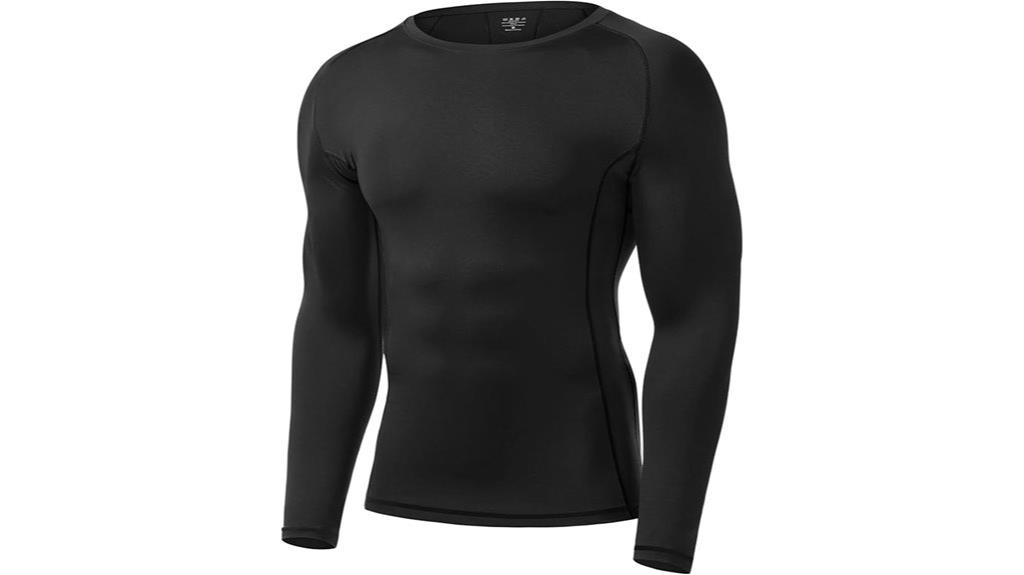 men s athletic compression shirt