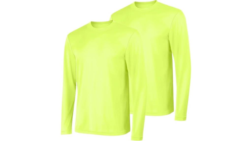 men s long sleeve performance shirts
