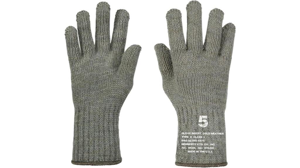 men s wool nylon gloves